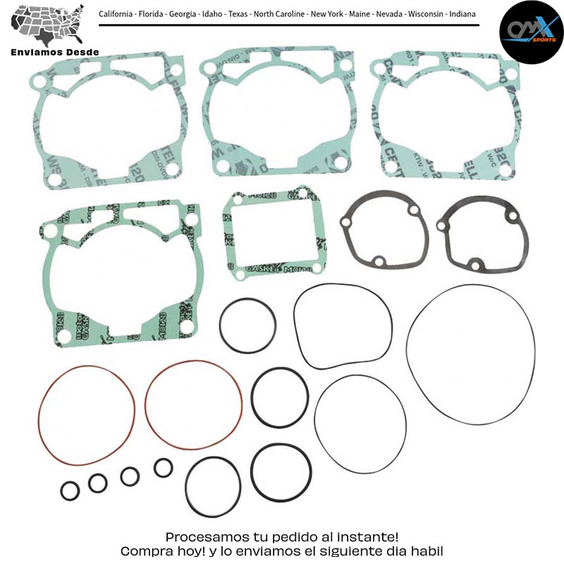 KIT DE EMPAQUES DE CABEZA KTM KTM 250 SX 250 EXC 300 EXC 300 MXC 2003-2007