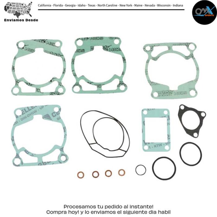 KIT DE EMPAQUES DE CABEZA SIN EMPAQUE DE VÁLVULA HUSQ/KTM KTM Husqvarna Gas Gas Gas-Gas 65 SX 65 XC TC 65 MC 85 MC 85 1916 MC 65 2009-2023