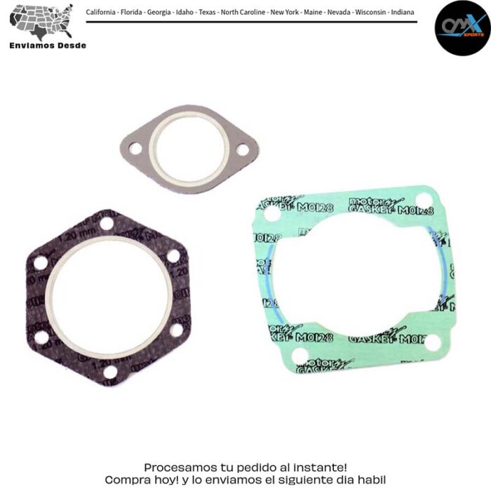 KIT DE EMPAQUES DE CABEZA SUPERIOR Polaris Trail Boss 250 Big Boss 250 6X6 Trail Boss 250 2X4 Trail Boss 250 4X4 Big Boss 250 4X6 Trail Boss 250R/Es Cyclone 250X Scrambler 250 Trail Blazer 250 Xplorer 250 4X4 1985-2006 Polaris Trail Boss 250 Big Boss 250 6X6 Trail Boss 250 MPN: P400427600001