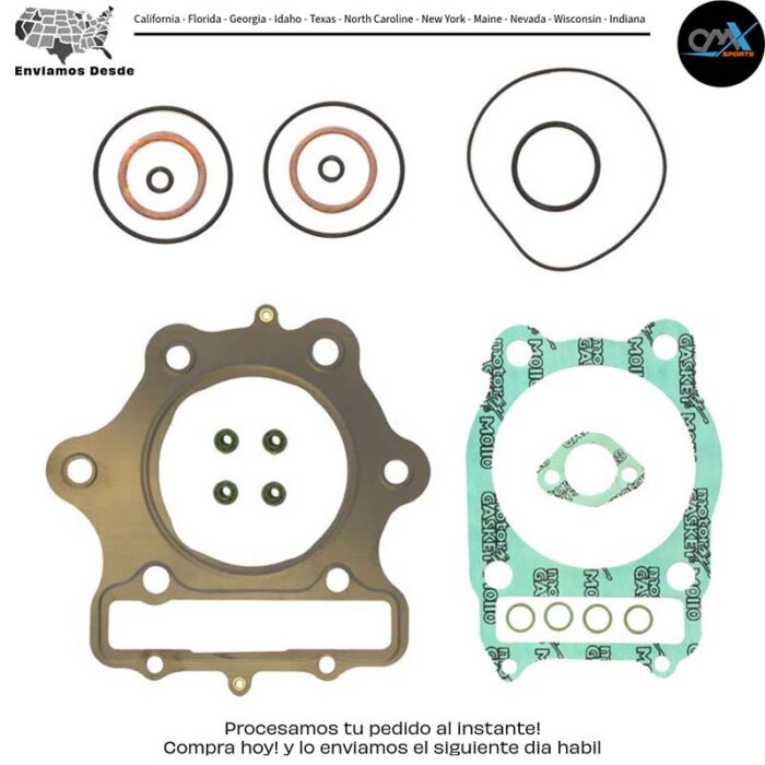 KIT DE EMPAQUES DE CABEZA Honda TRX350 TRX350D ATC350X 1985-1989