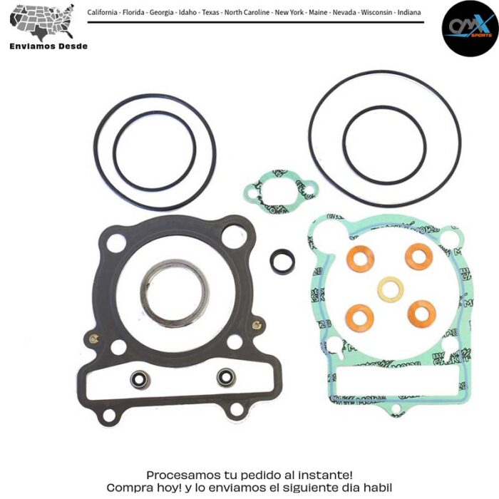 KIT DE EMPAQUES DE CABEZA Yamaha YFM350X Wolverine 2WD [SRA] YFM350FG Grizzly 4WD [SRA] YFM350G Grizzly 2WD [SRA] YFM350BA Bruin 2WD [SRA] YFM350FGI Grizzly 4WD [IRS] 2004-2014 Yamaha YFM350X Wolverine 2WD [SRA] YFM350FG Grizzly 4WD [SRA] YFM350G Grizzly 2WD [SRA] YFM350BA Bruin 2WD [SRA] YFM350FGI Grizzly 4WD [IRS] MPN: P400485600076