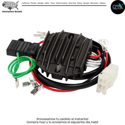 Regulador/Rectificador de litio Honda CJ360 CB200 CB360 CB500T Twin DOHC CL360 Scrambler CB450K CL200 Scrambler CL450K Scrambler CB175 Super Sport CB350K Twin CL350 Scrambler CL175 Scrambler CL160 CB160 1965-1977