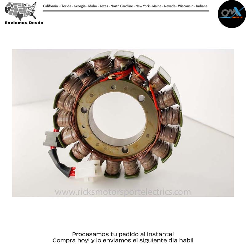 Estator Kawasaki VN1500E Vulcan 1500 Classic VN1600A Vulcan 1600 Classic VN1600D Vulcan 1600 Nomad VN1500L Vulcan Nomad Fi VN1500G Vulcan 1500 Nomad 1999-2008