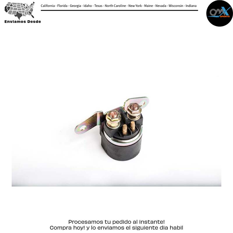 ARRANCADOR DE SOLENOIDE Suzuki GSX-R750 LS650B S40 Boulevard LS650P Savage VS1400 S83 Boulevard GSX600F Katana GSX750F Katana VS1400GLP Intruder GS500E GSX-R1100 GN125E GSF400 Bandit GS450L GS1150E GS300L GS450GA GS1100GK Lt-F160 QuadRunner Lt-F250 QuadRunner