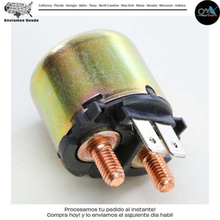 Arrancador solenoide TRI Triumph America 865 Bonneville T100 800 Scrambler 900 Speed Triple 955 I.E. Speedmaster 800 Sprint St 1050 Sprint St 955 I.E. Tiger 900 Thunderbird Tiger 1050 America 800 Thruxton 865 Tiger 955 I.E. Bonneville 800 Daytona 955i Speed Four 600 I.E. Sprint RS 955 I.E Thunderbird Sport Thunderbird 900 Trophy 1200 TT600 I.E. Adventurer Legend TT 900 Trophy 900 Speed Triple 900 T509 Sprint 900 Trident 900 Daytona 900 Scrambler 865 Speed Triple 1050 Speedmaster 865 1993-2010