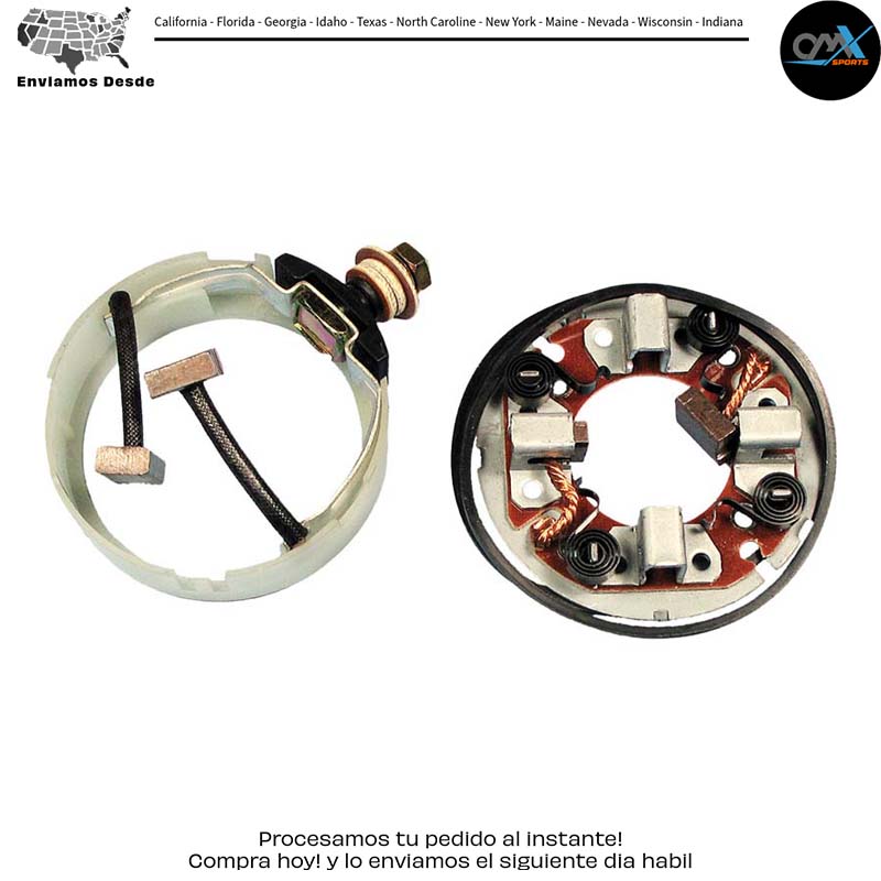 KIT DE CEPILLOS DE ARRANQUE Honda Kawasaki Suzuki Yamaha CBR1000F Hurricane CMX450 Rebel 450 VF700C Magna VFR700F Interceptor CB700SC Nighthawk S VF1100C V65 Magna VF500F Interceptor VT500C Shadow CB650SC Nighthawk VF1100S V65 Sabre VF500C V30 Magna VF700F Intercepten