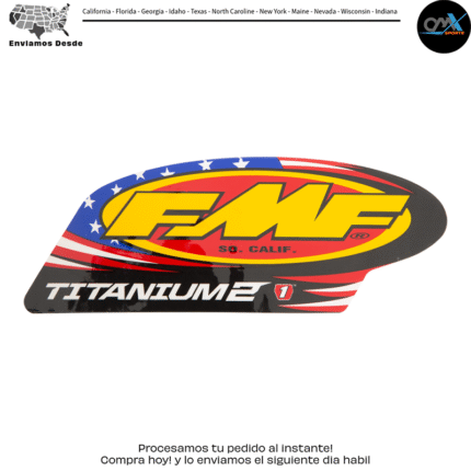 Alternative view of 2-STROKE TITANIUM 2 DECAL