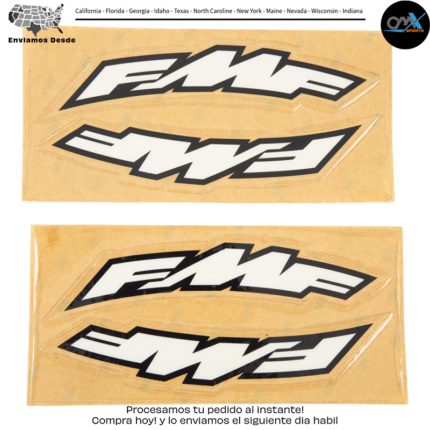 SMALL SIDE ARCH FENDER STICKERS 2/PK