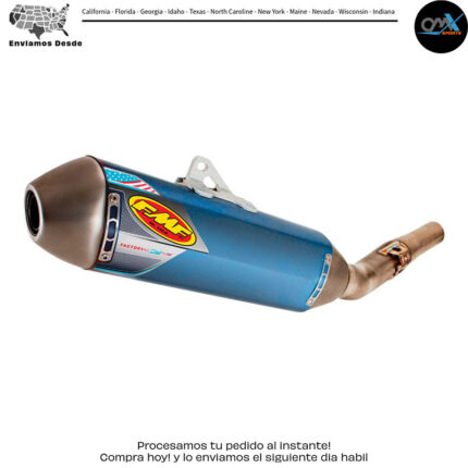 FACT 4.1 SLIP-ON MUFFLER RCT KAW KX250F'11 ANOD TI   -