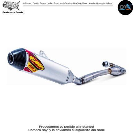 FACTORY 4.1 RCT SS ALUM SYS W/SS MB HEADER & CAP Kawasaki KX250F 2019-2020