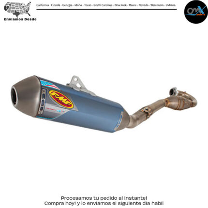 FACTORY 4.1 ANOD W/TI MEGA BOMB HEADER  RMZ250'13 Suzuki RM-Z250 2013-2018