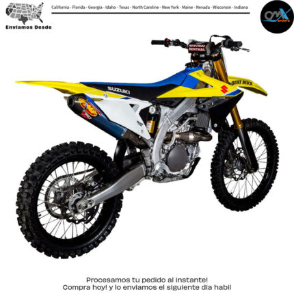 FACTORY 4.1 TI RCT W/ CAR CAP SYS TI MID/HDR RMZ450 Suzuki RM-Z450 2018-2024