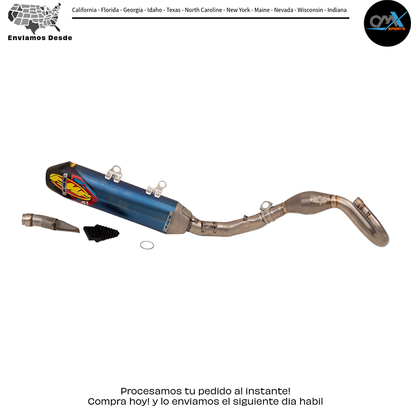 FACTORY 4.1 ANO RCT SYS W/ TI M-BOMB R.CAR CAP KTM Husqvarna Gas Gas Gas-Gas 450 SX-F Factory Edition FC 450 Rockstar Edition FX 450 FC 450 450 SX-F 450 XC-F MC 450F EX 450F 2018-2023