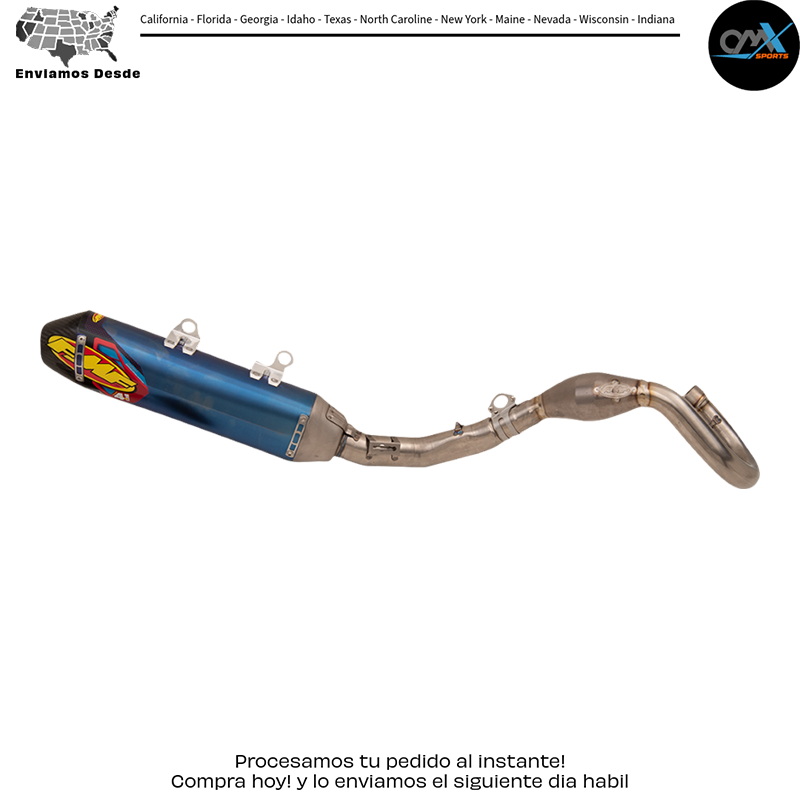 FACTORY 4.1 ANO RCT SYS W/ TI M-BOMB R.CAR CAP KTM Husqvarna Gas Gas Gas-Gas 450 SX-F Factory Edition FC 450 Rockstar Edition FX 450 FC 450 450 SX-F 450 XC-F MC 450F EX 450F 2018-2023 - Image 2