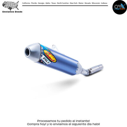 FACT 4.1 MINI SS ANO TI W/SS HDR MUFFLER  Yamaha TT-R125 TT-R125L 2000-2008