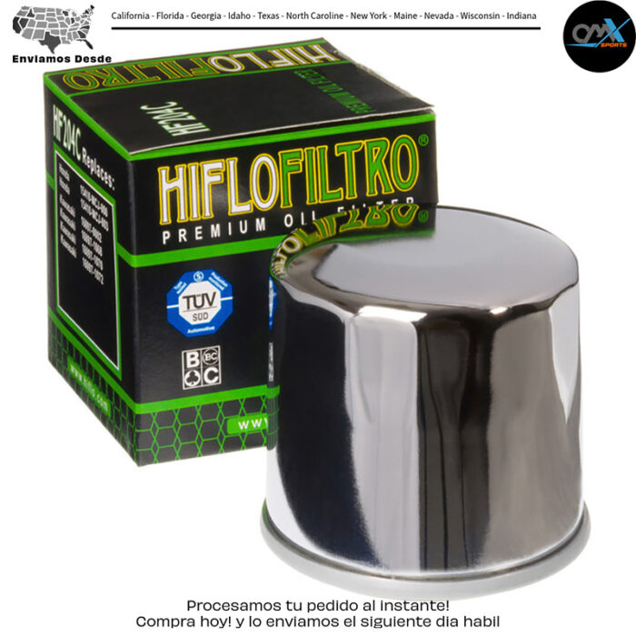 OIL FILTER CHROME Yamaha Kawasaki Triumph Honda Arctic Cat MV Agusta Suzuki YFM450FGP Grizzly 4WD EPS [IRS] KVF750 Brute Force 4X4i EPS [IRS] KRF 750 Teryx FI 4X4 KRF 750 Teryx FI 4X4 LE KRF 750 Teryx FI 4X4 Sport KRT 750 Teryx4 4X4 EPS KRT read more...
