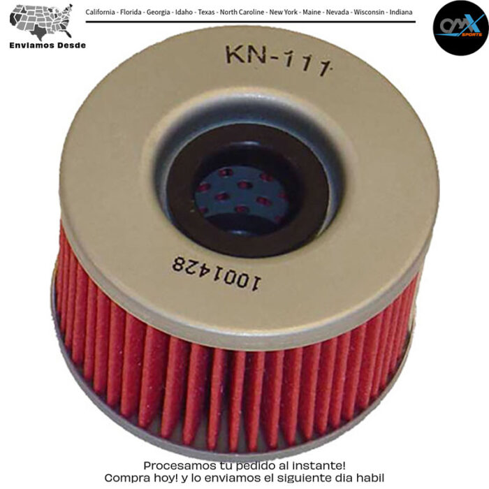 FILTRO DE ACEITE Honda SXS700M4 Pioneer 700-4 SXS700M2 Pioneer 700 Muv700 Big Red TRX680FA Rincon [IRS] TRX500FA Rubicon [SRA] CB250 Nighthawk TRX500FPA Foreman 4X4 At w/PS [SRA] TRX680FGA Rincon GPScape [IRS] TRX500FGA Rubicon GPScape [SRA] VTR2 leer más... MPN: KN-111 HONDA SXS700M4 PIONEER 700-4 SXS700M2 PIONEER 700 MUV700 BIG RED TRX680FA RINCON [IRS] TRX500FA RUBICON [SRA] CB250 NIGHTHAWK TRX500FPA FOREMAN 4X4 AT W/PS [SRA] TRX680FGA RINCON GPSCAPE [IRS] TRX500FGA RUBICON GPSCAPE [SRA] VTR250 INTERCEPTOR CMX450 REBEL 450 TRX400FA RANCHER AT [SRA] CB450SC NIGHTHAWK TRX400FGA RANCHER AT GPSCAPE [SRA] CM250C CUSTOM CM450A HONDAMATIC CM450E CX650C CUSTOM CX650T TURBO GL650 SILVER WING GL650I SILVER WING INTERSTATE CM450C CUSTOM CX500C CUSTOM CX500TC TURBO GL500 SILVER WING GL500I SILVER WING INTERSTATE CB400T HAWK CM400A HONDAMATIC CM400C CUSTOM CM400E CM400T CX500D DELUXE CB400TI HAWK I CB400TII HAWK II CX500 TRX650FA RINCON [IRS] CB400A HAWK HONDAMATIC CB500T TWIN DOHC TRX650FGA RINCON GPSCAPE [IRS] 1975-2014