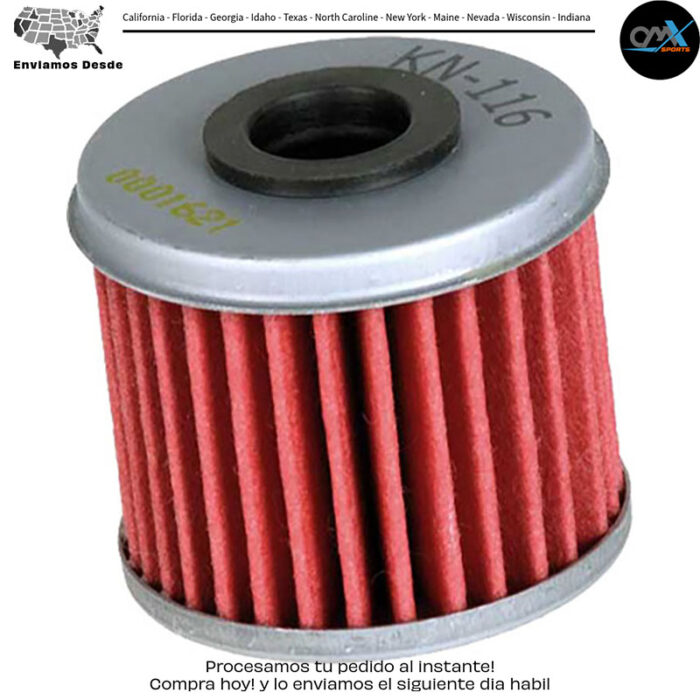 FILTRO DE ACEITE Honda Husaberg Husqvarna CRF450RX Te250 Te 310R TC 250R TRX450ER Electric Start TRX450R CRF450R CRF250R CRF150F CRF150R CRF150RB Expert CRF250X CRF450X TXC 250 TC 250 TE 250 Te 310 CRF450R W.E. CRF450L CRF250RX CRF450RL CRF450R-S leer más...