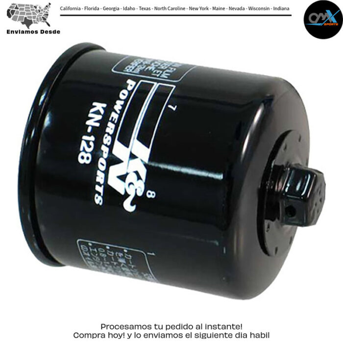 FILTRO DE ACEITE Kawasaki KAF 400 Mule 600 KAF 400 Mule 610 4X4 KAF 620 Mule 3000 KAF 620 Mule 3010 4X4 KAF 620 Mule 3010 Trans 4X4 KAF 400 Mule 610 4X4 XC KAF 300 Mule 550 KAF 620 Mule 3020 KAF 620 Mule 4000 KAF 300 Mule 520 KAF 620 Mule 2500 KA