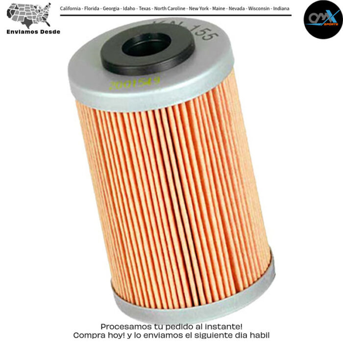 FILTRO DE ACEITE KTM Beta Husaberg Polaris Husqvarna 390 Duke 400 RR 450 RR 525 RR FE 450E FE 550E FE 650E FS450E FS650C FS650E FC 450 FC 550 450 XC ATV 620 Super Moto 620 SX 620 Lc4 620 RXC 620 TXC 620 Comp Limited 620 Duke 620 EXC 620 SXC 400 X