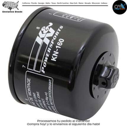 FILTRO DE ACEITE BMW F800R S1000R F800GS Adventure R1200RS S1000XR F800GS Trophy F800GS Triple Black K1300S HP HP4 Race F800GT F700GS F650GS K1300GT K1300S R1200GS R1200GS Adventure R1200R R1200RT S1000RR K1200GT F800GS K1200R K1200R Sport K1200S