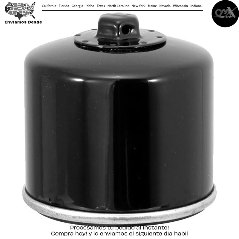 FILTRO DE ACEITE NEGRO Harley-Davidson FLHTC Electra Glide Classic FXE Super Glide FXEF Fat Bob FXWG Wide Glide XLH1000 Sportster 1000 XLS1000 1000 Roadster XLX1000 Sportster Sixty One 1000 FLH Electra Glide FLHS Electra Glide Sport FLHX Electra Glide Special 1980-1985