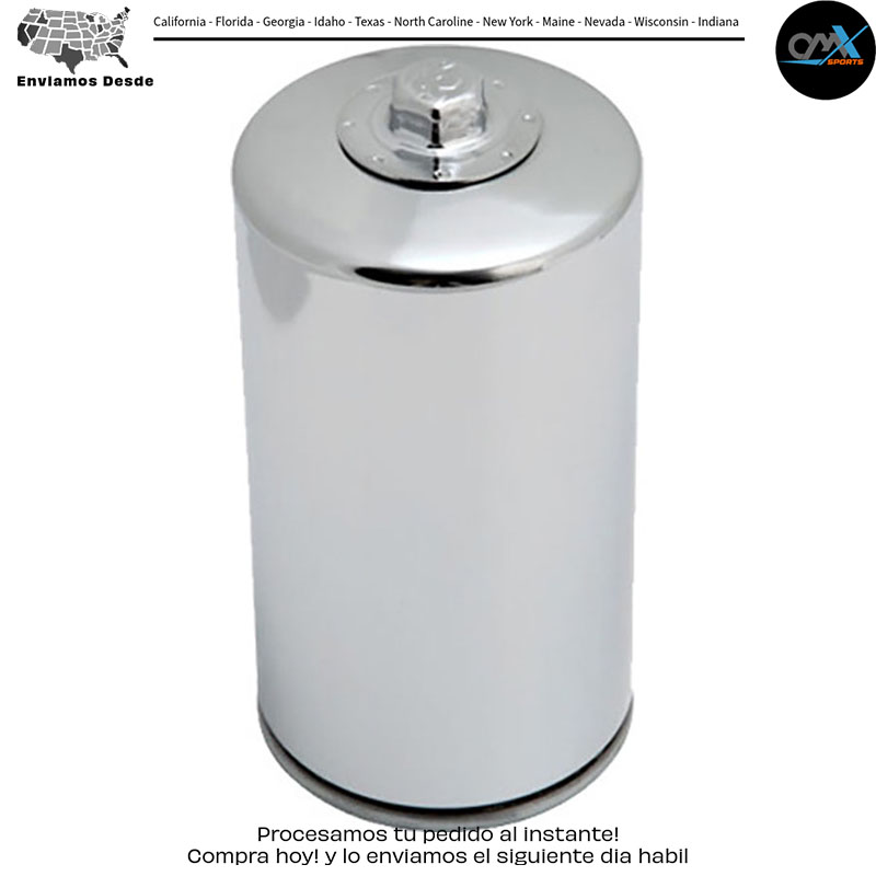 FILTRO DE ACEITE CROMADO Harley-Davidson Harley Davidson FXB Sturgis FXD Dyna Super Glide FXDB-D Dyna Glide Daytona FXDB-S Dyna Glide Sturgis FXDC Dyna Super Glide Custom FXDL Dyna Low Rider FXDS-Conv Dyna Convertible FXDWG Dyna Wide Glide FXLR Lo leer más...