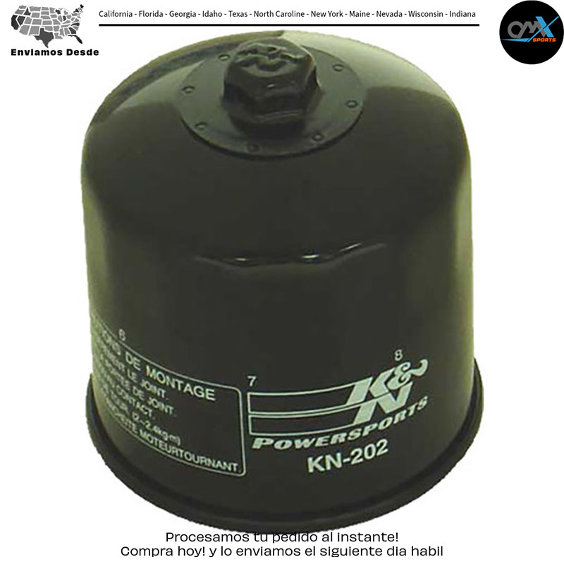 FILTRO DE ACEITE Honda Kawasaki NT700V Deauville VF750C Magna VFR750F Interceptor VT1100C Shadow VT800C Shadow VF700C Magna VFR700F Interceptor CB700SC Nighthawk S VF1000R Interceptor VF1100C V65 Magna VF500F Interceptor VT500C Shadow VF1100S V65