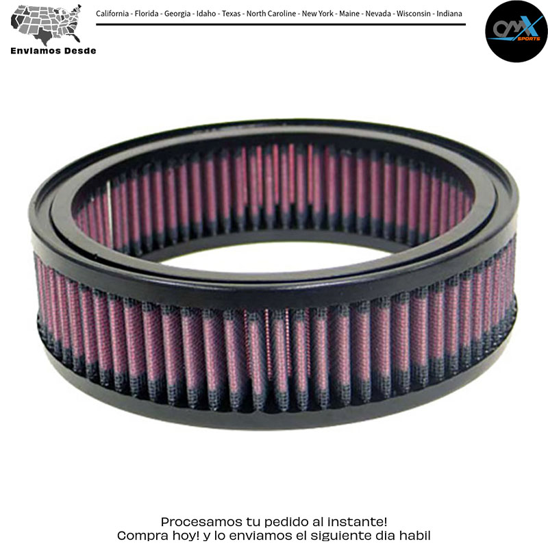 FILTRO DE AIRE ELEMENTO DE REEMPLAZO E-3336 RK-SERIES Harley-Davidson Harley Davidson FLSTSE CVO Softail FLTRSE CVO Road Glide FLTRUSE CVO Road Glide Ultra FXDSE CVO Dyna FXR Super Glide FXSTSSE CVO Softail Springer FXD Dyna Super Glide FXDB Dyna leer más... MPN: E-3336 HARLEY-DAVIDSON HARLEY DAVIDSON FLSTSE CVO SOFTAIL FLTRSE CVO ROAD GLIDE FLTRUSE CVO ROAD GLIDE ULTRA FXDSE CVO DYNA FXR SUPER GLIDE FXSTSSE CVO SOFTAIL SPRINGER FXD DYNA SUPER GLIDE FXDB DYNA STREET BOB FXDB-D DYNA GLIDE DAYTONA FXDC DYNA SUPER GLIDE CUSTOM FXDF DYNA FAT BOB FXDL DYNA LOW RIDER FXDS-CONV DYNA CONVERTIBLE FXDWG DYNA WIDE GLIDE FXLR LOW RIDER CUSTOM FXRS LOW GLIDE FXRS-CONV LOW RIDER CONVERTIBLE FXRS-SP LOW RIDER SPORT FXRT SPORT GLIDE FLS SOFTAIL SLIM FLSTC SOFTAIL HERITAGE CLASSIC FLSTF SOFTAIL FAT BOY FLSTFB SOFTAIL FAT BOY LO FLSTN SOFTAIL DELUXE FLSTS SOFTAIL HERITAGE SPRINGER FLSTSB SOFTAIL CROSS BONES FXCW SOFTAIL ROCKER FXCWC SOFTAIL ROCKER C FXS SOFTAIL BLACKLINE FXSTB SOFTAIL NIGHT TRAIN FXSTC SOFTAIL CUSTOM FXSTCU SOFTAIL CUSTOM CLASSIC FXSTS SOFTAIL SPRINGER FXSTSB SOFTAIL BAD BOY XL1200C SPORTSTER 1200 CUSTOM XL1200L SPORTSTER 1200 LOW XL1200R ROADSTER XL1200S SPORTSTER SPORT XL883 SPORTSTER 883 XL883C SPORTSTER 883 CUSTOM XL883R 883 ROADSTER XLH1200 SPORTSTER 1200 FLHRC ROAD KING CLASSIC FLHS ELECTRA GLIDE SPORT FLHT ELECTRA GLIDE FLTCU ULTRA CLASSIC TOUR GLIDE FLTR ROAD GLIDE FLTRU ROAD GLIDE ULTRA FLTRX ROAD GLIDE CUSTOM FLHXXX STREET GLIDE TRIKE FXSB SOFTAIL BREAKOUT FLHXS STREET GLIDE SPECIAL FLSTNSE CVO SOFTAIL DELUXE FLHTKSE CVO LIMITED FXSE CVO SOFTAIL PRO STREET BREAKOUT FLSTN SOFTAIL HERITAGE SPECIAL FLSTN SOFTAIL NOSTALGIA XL1200T SUPER LOW TOURING FLRT FREEWHEELER FLHTCUL ELECTRA GLIDE ULTRA CLASSIC LOW FLHTKL ELECTRA GLIDE ULTRA LIMITED LOW FLTRXS ROAD GLIDE SPECIAL FLSS SOFTAIL SLIM S FLSTFS SOFTAIL FAT BOY S FLD DYNA SWITCHBACK FLHR ROAD KING FLHTC ELECTRA GLIDE CLASSIC FXDLS DYNA LOW RIDER S FLHTCU ELECTRA GLIDE ULTRA CLASSIC FLHTCUSE CVO ELECTRA GLIDE ULTRA CLASSIC FLHTCUTG TRI GLIDE ULTRA CLASSIC XL1200CX ROADSTER FLHTK ELECTRA GLIDE ULTRA LIMITED FLHX STREET GLIDE XL883N IRON 883 XL883L SUPER LOW XL1200X FORTY-EIGHT XL1200N NIGHTSTER XL1200V SEVENTY TWO FLHRSE CVO ROAD KING FLHXSE CVO STREET GLIDE 1991-2017