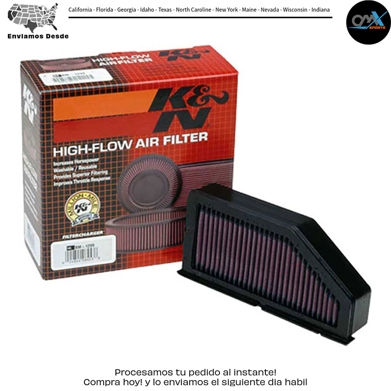 FILTRO DE AIRE BMW K1200RS K1200LT Exodus K1200LTC K1200LTI Icon K1200LTS K1200RS Dakar K1200LT K1200GT 1997-2008 BMW K1200RS 1997-2005 BMW K1200LT Exodus 2003-2003 BMW K1200LTC 1999-2002 BMW K1200LTI Icon 1999-2001 BMW K1200LTS 1999-2000 BMW K