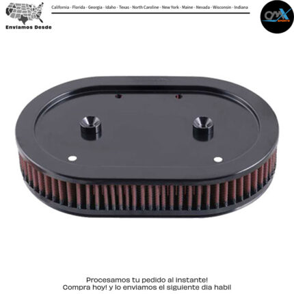 FILTRO DE AIRE DE REEMPLAZO HD-0900 Harley-Davidson Harley Davidson XL883N Iron 883 XL1200N Nightster XL1200C Sportster 1200 Custom XL1200L Sportster 1200 Low XL1200R Roadster XL883 Sportster 883 XL883C Sportster 883 Custom XL883R 883 Roadster 2.