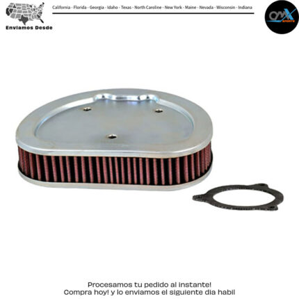 FILTRO DE AIRE DE REEMPLAZO HD-1508 Harley-Davidson Harley Davidson FLHR Road King FLHTC Electra Glide Classic FLHTCU Electra Glide Ultra Classic FLHTCUSE CVO Electra Glide Ultra Classic FLHTCUTG Tri Glide Ultra Classic FLHTK Electra Glide Ultra