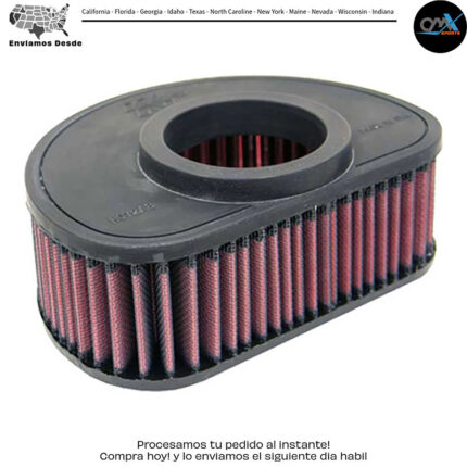 FILTRO DE AIRE Kawasaki VN1600A Vulcan 1600 Classic VN1600D Vulcan 1600 Nomad VN1600B Vulcan 1600 Mean Streak 2003-2008