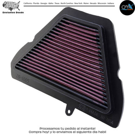 FILTRO DE AIRE Triumph Sprint Gt 1050 Sprint St 1050 Tiger 1050 Speed Triple 1050 2005-2013 Triumph Sprint Gt 1050 2011-2012 Triumph Sprint St 1050 2005-2010 Triumph Tiger 1050 2007-2013 Triumph Speed Triple 1050 2005-2010 leer más... MPN: TB-1005 TRIUMPH SPRINT GT 1050 SPRINT ST 1050 TIGER 1050 SPEED TRIPLE 1050 2005-2013