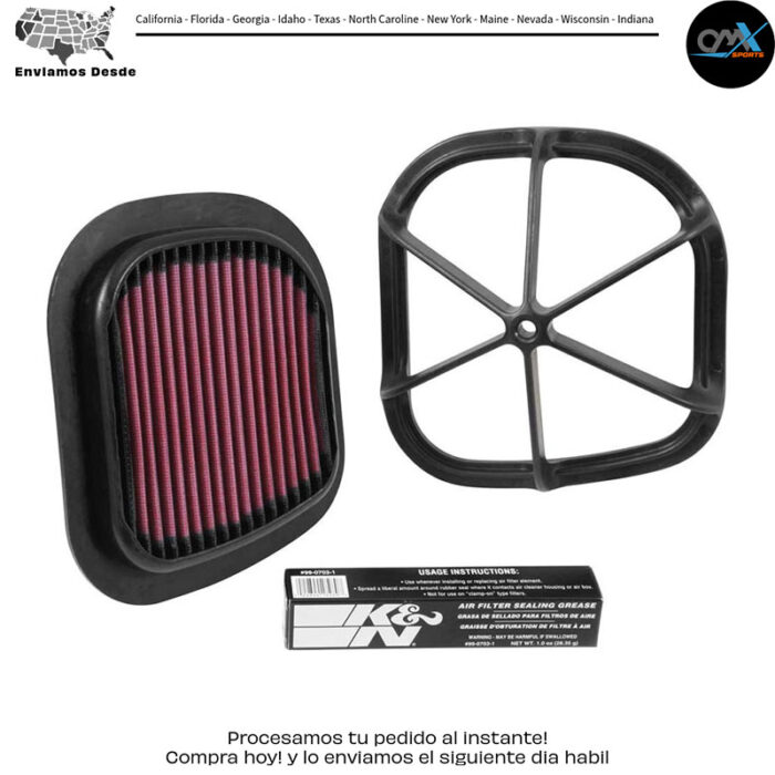 FILTRO DE AIRE Husqvarna KTM Husaberg FE 350S FE 501S Freeride 250R 4 tiempos 350 EXC-F 500 XCF-W 350 XCF-W 350 XC-F 150 XC 450 SX-F Edición Factory 350 SX-F Te250 Te300 TC 85 (17/14) TC 125 FC 250 FC 350 FC 450 TE 125 TE 300 FE 250 FE 350 FE 450 leer más... MPN: KT-4511XD HUSQVARNA KTM HUSABERG FE 350S FE 501S FREERIDE 250R 4 tiempos 350 EXC-F 500 XCF-W 350 XCF-W 350 XC-F 150 XC 450 SX-F Edición Factory 350 SX-F TE250 TE300 TC 85 (17/14) TC 125 FC 250 FC 350 FC 450 TE 125 TE 300 FE 250 FE 350 FE 450 FE 501 TC 250 TE 250 250 SX 250 SX-F 250 XC 250 XC-W 250 XCF-W 500 EXC-F 300 XC 300 XC-W 400 XC-W 4 tiempos 450 EXC-R 4 tiempos 450 SX-F 450 XCF-W 530 EXC-R 4 tiempos 530 XC-W 4 tiempos 200 XC 250 XC-F 450 XC-F 505 XC-F 125 SXS 144 SX 250 SXS-F 450 SXS 4 tiempos 505 SX-F 250 SXS 125 SX 150 SX 200 XC-W 450 SMR 4 tiempos 250 EXC 300 XC-W SIX DAYS 450 XCF-W SIX DAYS 2007-2016