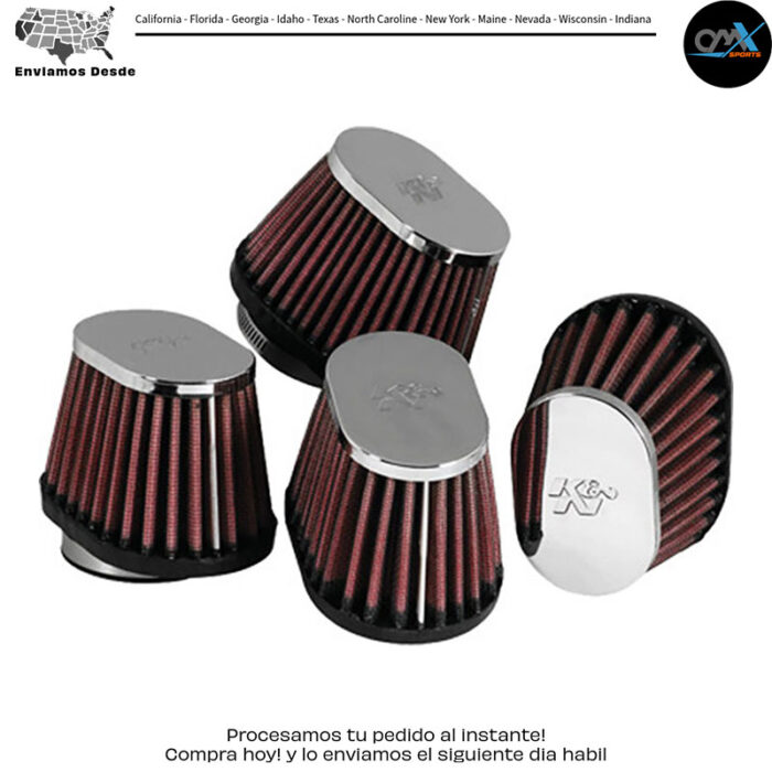 FILTRO DE AIRE Kawasaki Suzuki Yamaha ZX600 Ninja ZX-6R ZG1000 Concours ZL600 Eliminator ZX600 Ninja 600R ZX900 Ninja ZX550 GPz KZ550D/H GPz GSX-R750 GSX600F Katana GSX-R1100 GSX1100F Katana XJ600S Diversion/Seca II FZR400 YX600 Radian FZ600 FZ