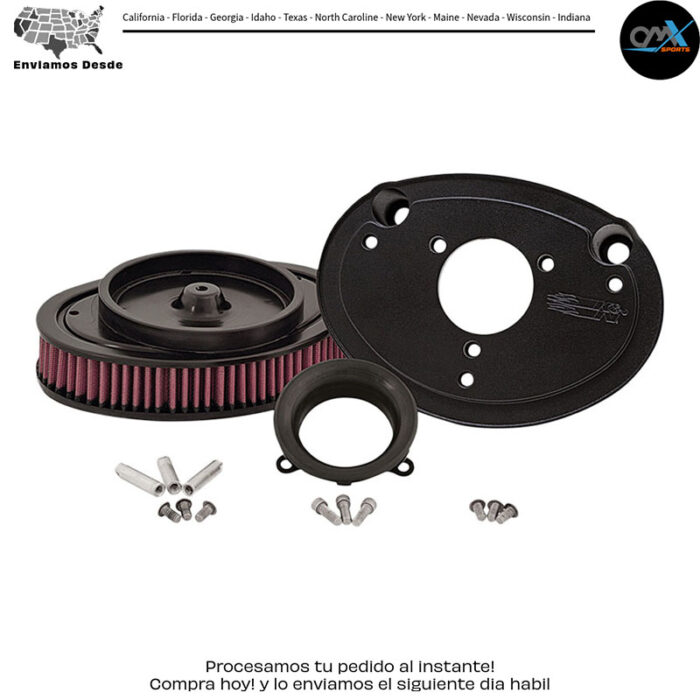 FILTRO DE AIRE RK-3930 REEMPLAZO KITS DE LA SERIE RK Harley-Davidson Harley Davidson FLRT Freewheeler FLHTCUL Electra Glide Ultra Classic Low FLHTKL Electra Glide Ultra Limited Low FLTRXS Road Glide Special FLSS Softail Slim S FLSTFS Softail Fat Boy