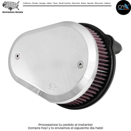 TOMA DE AIRE DE METAL DE CALLE ACABADO DE ESPEJO RK-3934 Harley-Davidson Harley Davidson FLRT Freewheeler FLHTCUL Electra Glide Ultra Classic Low FLHTKL Electra Glide Ultra Limited Low FLTRXS Road Glide Special FLHR Road King FLHTC Electra Glide Cla