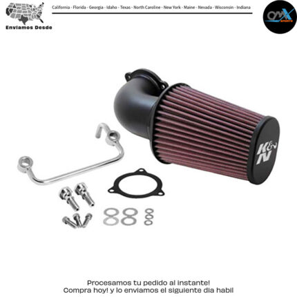SISTEMA DE ADMISIÓN DE AIRE AIRCHARGER NEGRO Harley-Davidson Harley Davidson FLRT Freewheeler FLHTCUL Electra Glide Ultra Classic Low FLHTKL Electra Glide Ultra Limited Low FLTRXS Road Glide Special FLSS Softail Slim S FLSTFS Softail Fat Boy S FLHR Road King