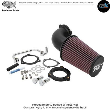 SISTEMA DE ADMISIÓN DE AIRE AIRCHARGER NEGRO Harley-Davidson Harley Davidson XL1200T Super Low Touring XL883N Iron 883 XL883L Super Low XL1200X Forty-Eight XL1200N Nightster XL1200V Seventy Two XL1200C Sportster 1200 Custom XL1200L Sportster 1200 Low XL1