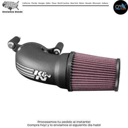 Sistema de admisión AIRCHARGER NEGRO Harley-Davidson Harley Davidson FLSS Softail Slim S FLSTFS Softail Fat Boy S FLD Dyna Switchback FLHR Road King FLHTC Electra Glide Classic FLHTCU Electra Glide Ultra Classic FLHTCUSE CVO Electra Glide Ultra C