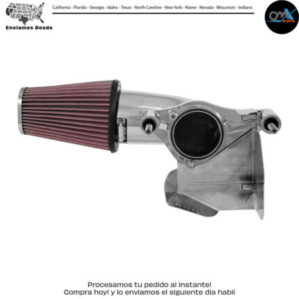 SISTEMA DE ADMISIÓN DE AIRE AIRCHARGER CROMADO Harley-Davidson FLRT Freewheeler FLHTKL Electra Glide Ultra Limited Low FLTRXS Road Glide Special FLHR Road King FLHTCU Electra Glide Ultra Classic FLHTCUTG Tri Glide Ultra Classic FLHTK Electra Glide Ultra Limited