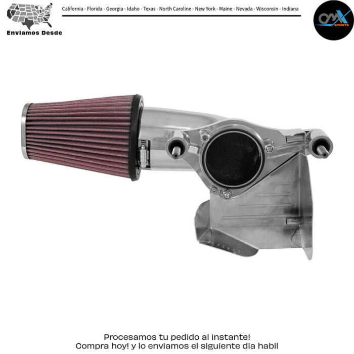 SISTEMA DE ADMISIÓN DE AIRE AIRCHARGER CROMADO Harley-Davidson FLRT Freewheeler FLHTKL Electra Glide Ultra Limited Low FLTRXS Road Glide Special FLHR Road King FLHTCU Electra Glide Ultra Classic FLHTCUTG Tri Glide Ultra Classic FLHTK Electra Glide Ultra Limited