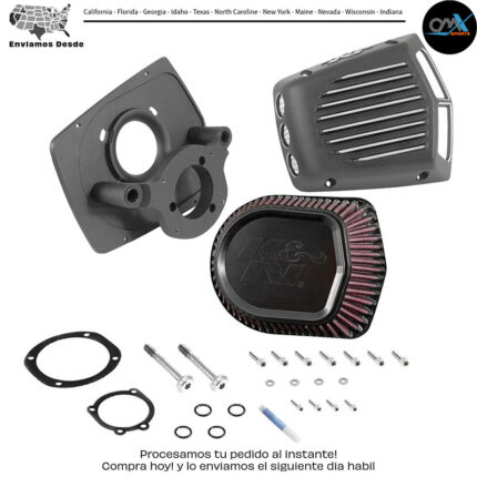 SISTEMA DE ADMISIÓN SHAKER NEGRO Harley-Davidson Harley Davidson FLSS Softail Slim S FLSTFS Softail Fat Boy S FLD Dyna Switchback FLHR Road King FLHTC Electra Glide Classic FXDLS Dyna Low Rider S FLHTCU Electra Glide Ultra Classic FLHTCUSE CVO El leer más...