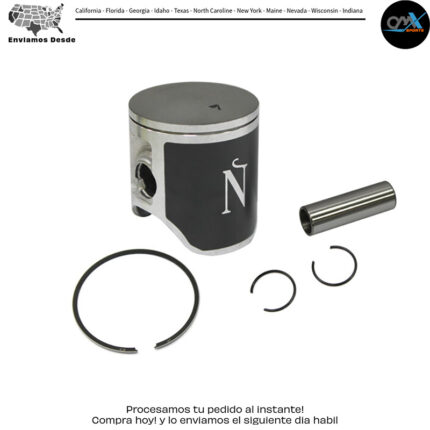 PISTON KIT DOMED TOP 53.94/STD 8.6:1 Gas-Gas Honda Husqvarna Yamaha EC 125 CR125R CR125 WR 125 YZ125 1997-2013
