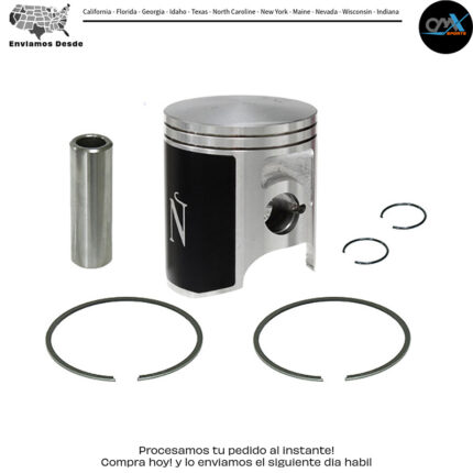 PISTON KIT NIKASIL CYL 66.35/+0.01 11:1  Honda CR250R 1986-1996