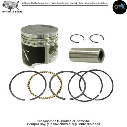 PISTON KIT FLAT TOP 39.5/+0.50 10.0:1  Honda Z50R CRF50F XR50R 1979-2016