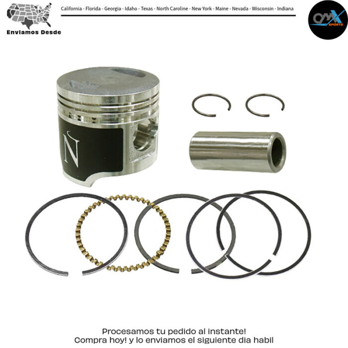 PISTON KIT FLAT TOP 39/STD 10.0:1  Honda Z50R CRF50F XR50R 1979-2016
