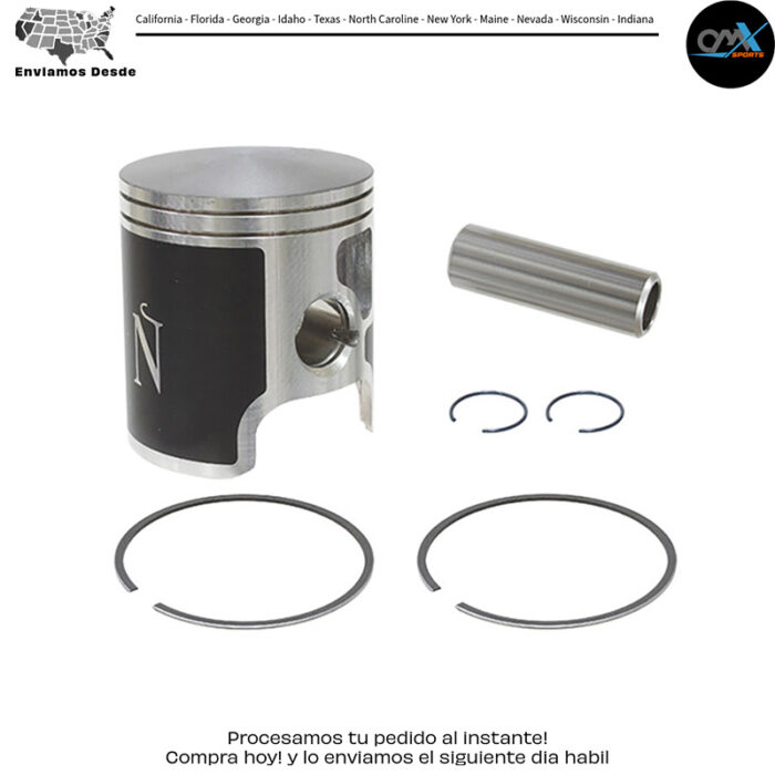 PISTON KIT NIKASIL CYL 67.35/+1.00 11:1  Kawasaki KX250 1993-2004