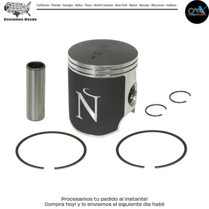 PISTON KIT NIKASIL CYL 66.36/+0.01 11:1  Kawasaki KX250 2005-2008